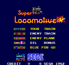 Game cover: Super Locomotive