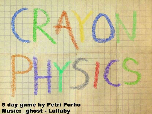 Game cover: Crayon Physics