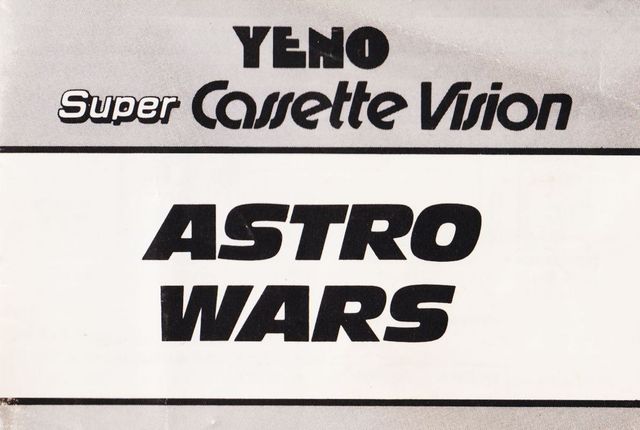 Game cover: Astro Wars