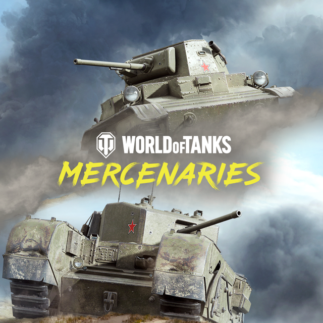 Game cover: World of Tanks: Mercenaries - Churchill III and Tetrarch