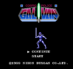 Game cover: Cosmo Police: Galivan