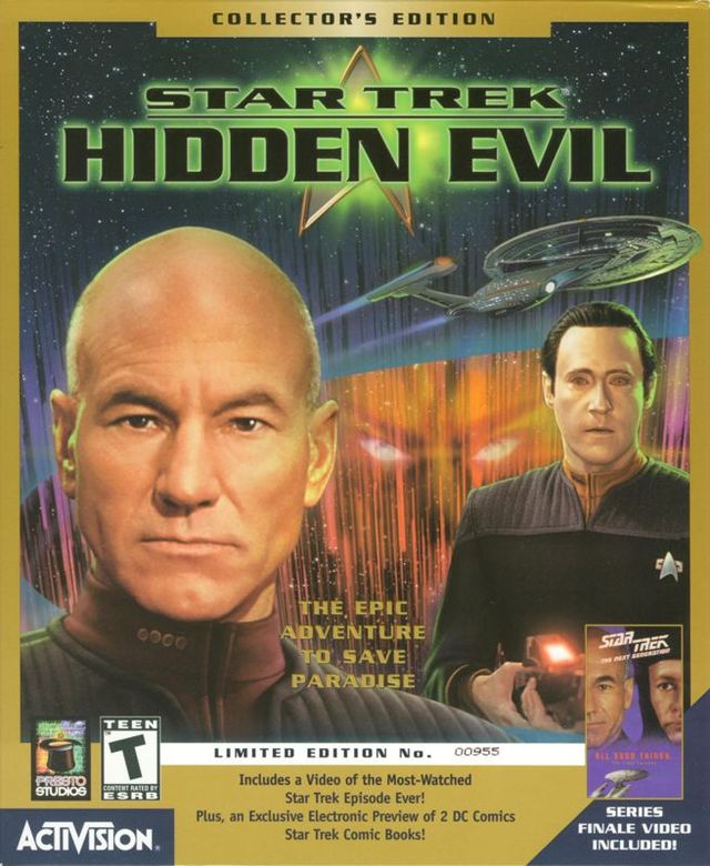 Game cover: Star Trek: Hidden Evil (Collector's Edition)
