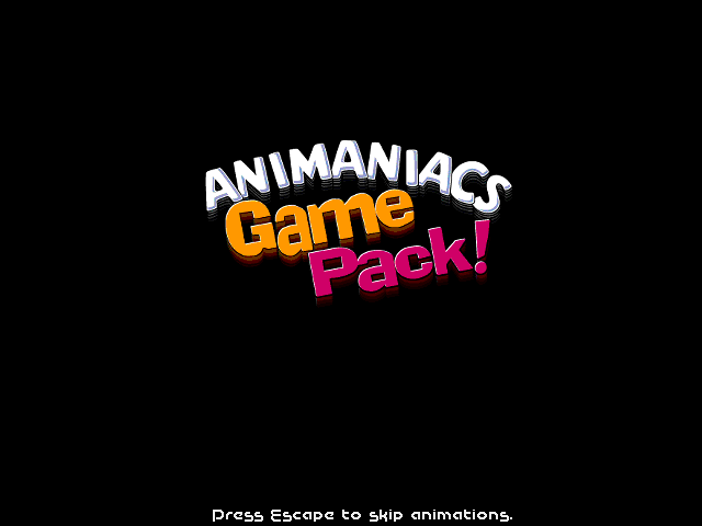 Game cover: Animaniacs: Game Pack!