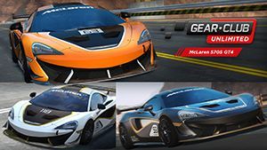 Game cover: Gear.Club Unlimited: Mclaren 570S GT4 Pack