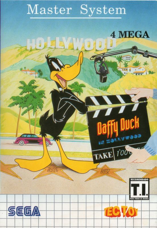 Game cover: Daffy Duck in Hollywood