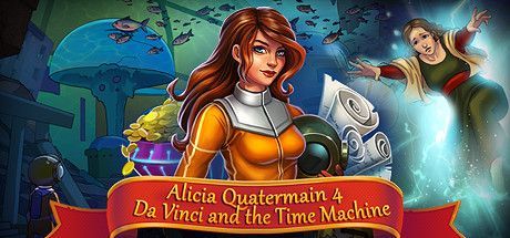Game cover: Alicia Quatermain 4: Da Vinci and the Time Machine (Collector's Edition)