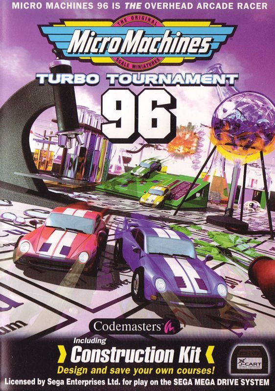 Game cover: Micro Machines: Turbo Tournament 96