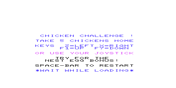 Game cover: Chicken Challenge