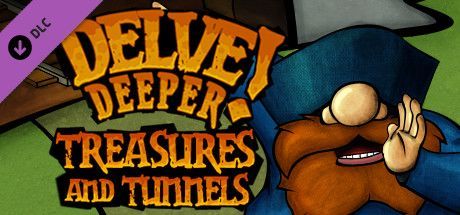 Game cover: Delve Deeper! Treasures and Tunnels