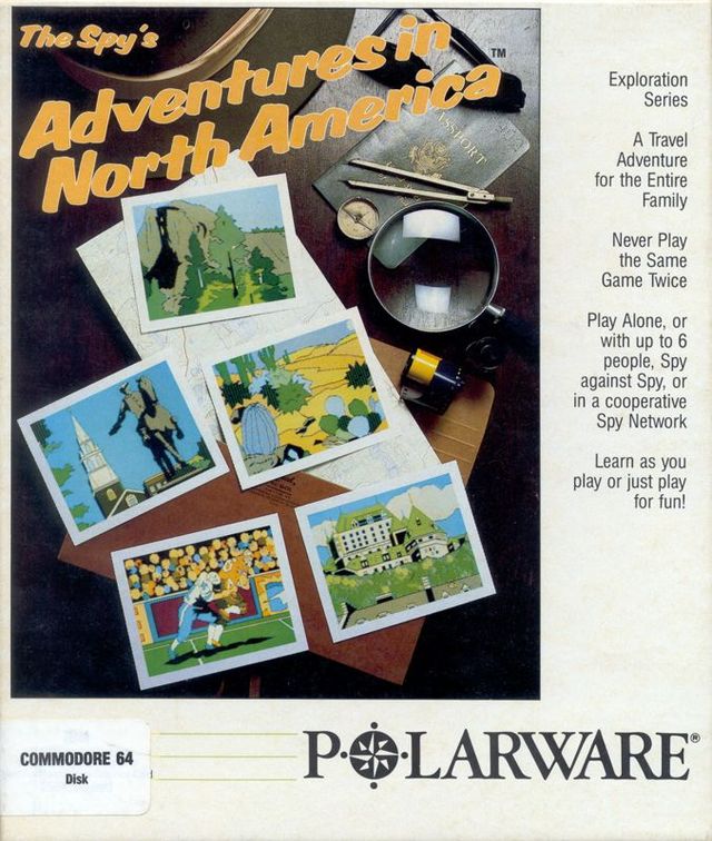 Game cover: The Spy's Adventures in North America