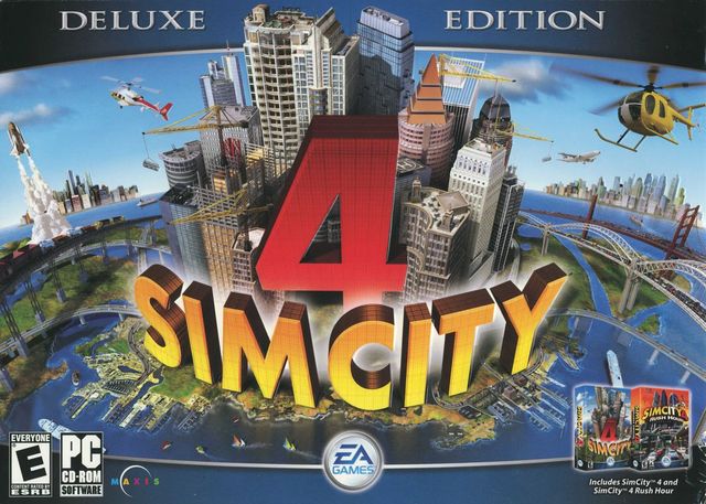 Game cover: SimCity 4: Deluxe Edition