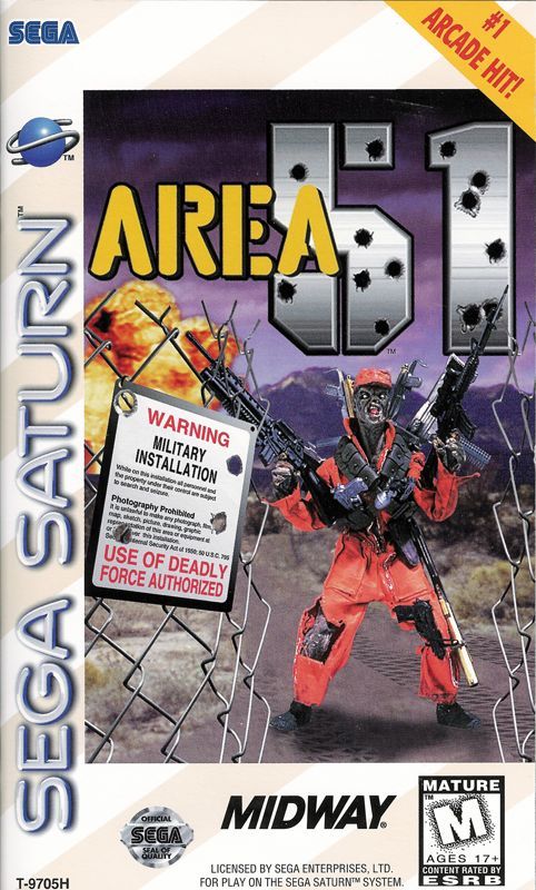 Game cover: Area 51