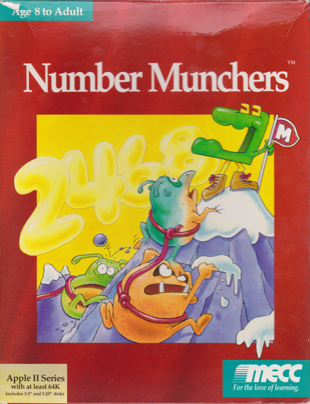 Game cover: Number Munchers
