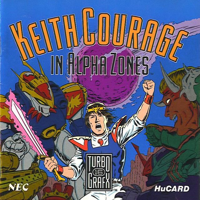 Game cover: Keith Courage in Alpha Zones