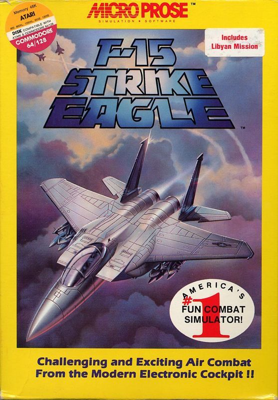 Game cover: F-15 Strike Eagle