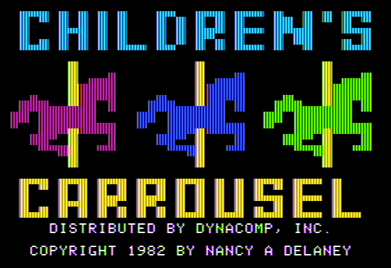 Game cover: Children's Carrousel