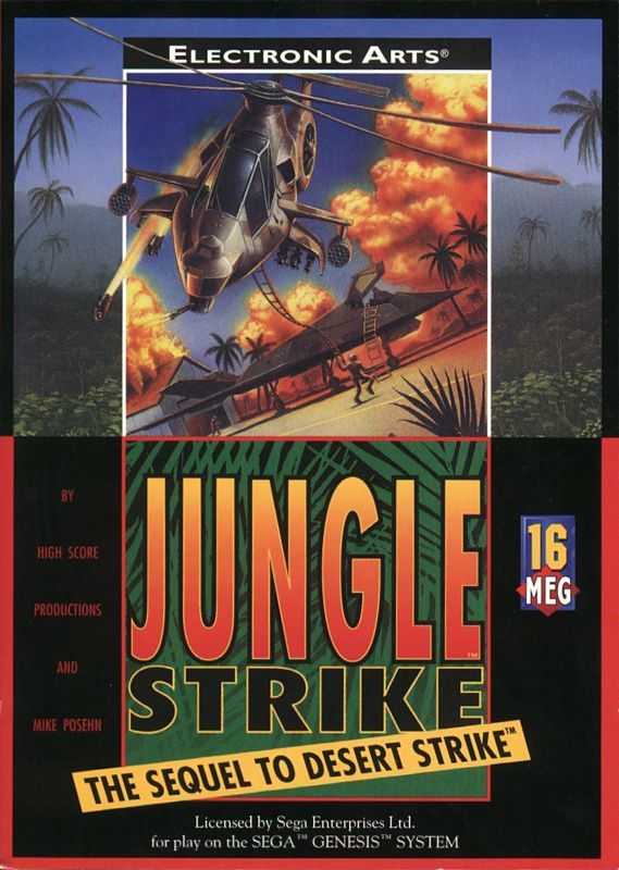 Game cover: Jungle Strike