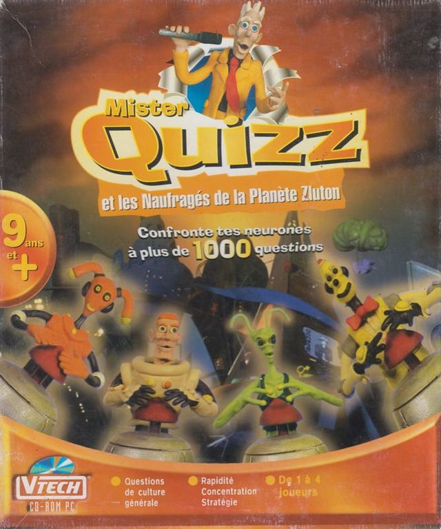 Game cover: Mister Quizz et les Naufragés de la Planète Zluton