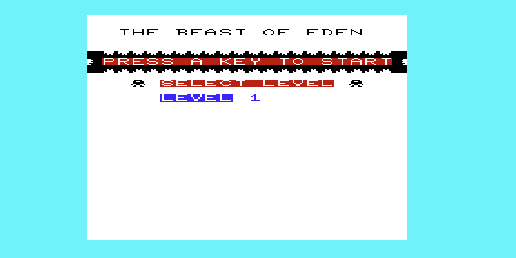 Game cover: Beast of Eden