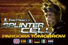 Game cover: Tom Clancy's Splinter Cell: Pandora Tomorrow