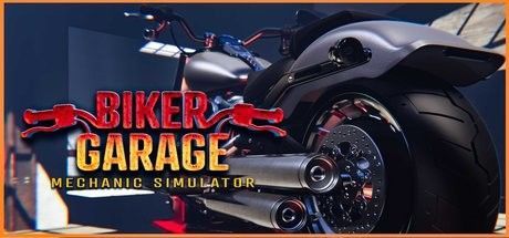Game cover: Biker Garage: Mechanic Simulator