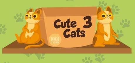 Game cover: 1001 Jigsaw: Cute Cats 3