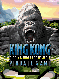 Game cover: King Kong: The 8th Wonder of the World - Pinball Game