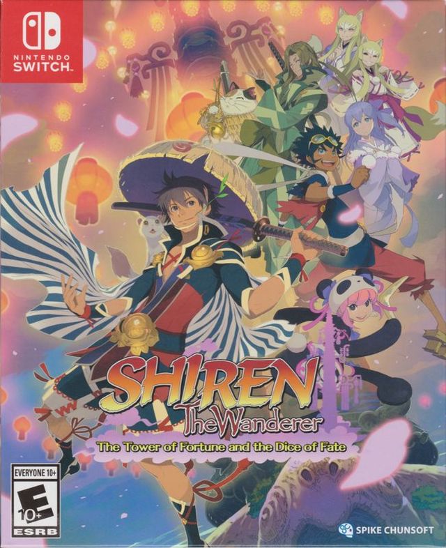 Game cover: Shiren the Wanderer: The Tower of Fortune and the Dice of Fate (Collector's Edition)