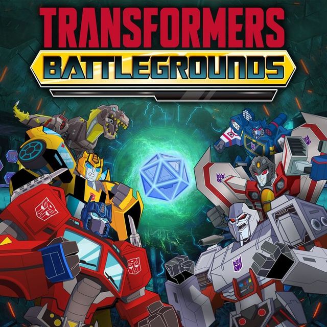 Game cover: Transformers: Battlegrounds