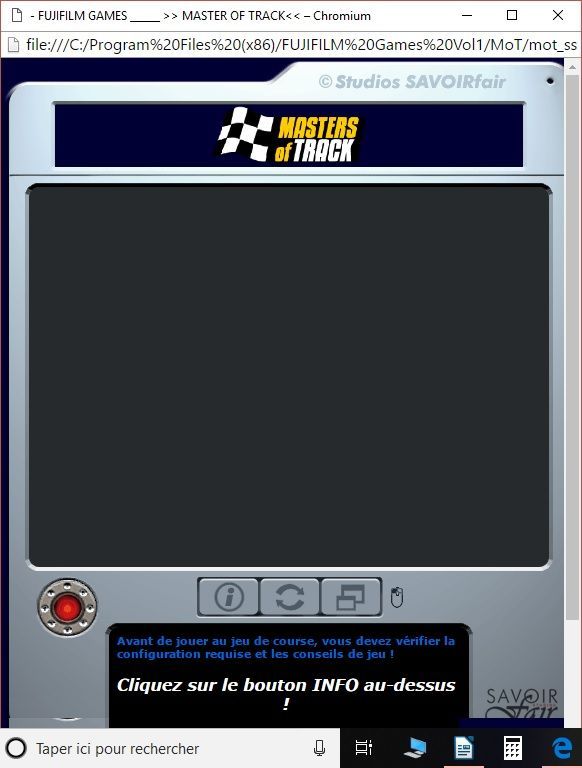 Game cover: Masters of Track