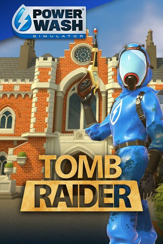 Game cover: PowerWash Simulator: Tomb Raider