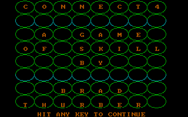 Game cover: Connect4