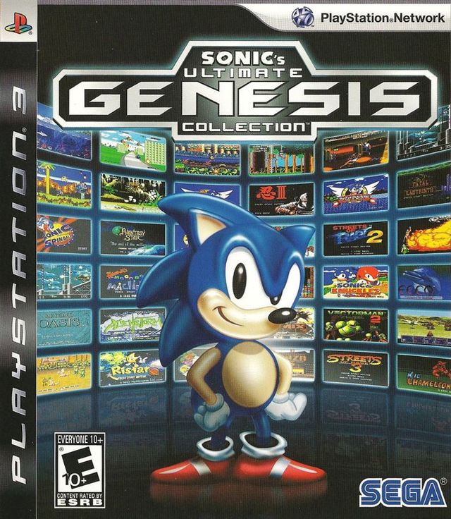 Game cover: Sonic's Ultimate Genesis Collection