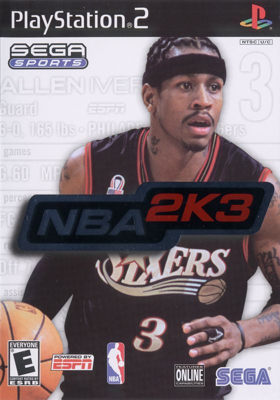 Game cover: NBA 2K3