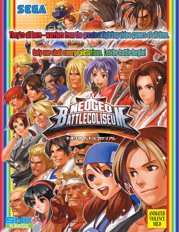 Game cover: NeoGeo Battle Coliseum