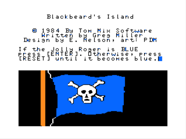 Game cover: Blackbeard's Island