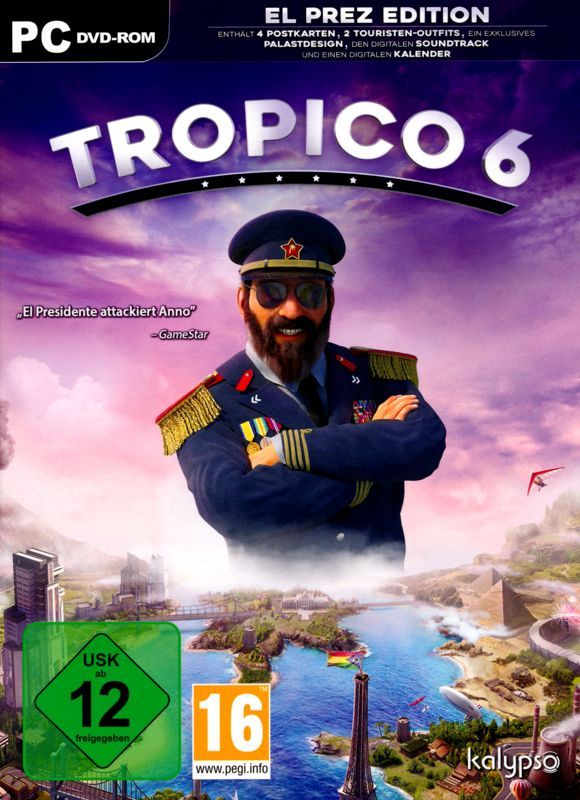 Game cover: Tropico 6 (El Prez Edition)