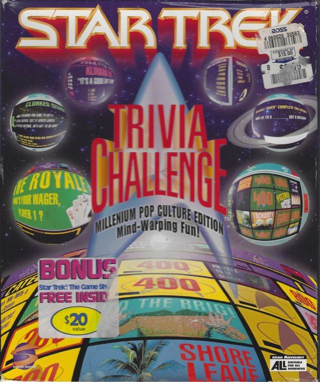 Game cover: Star Trek Trivia Challenge