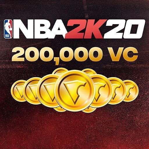 Game cover: NBA 2K20: 200,000 VC