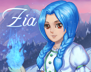 Game cover: Zia and the Goddesses of Magic