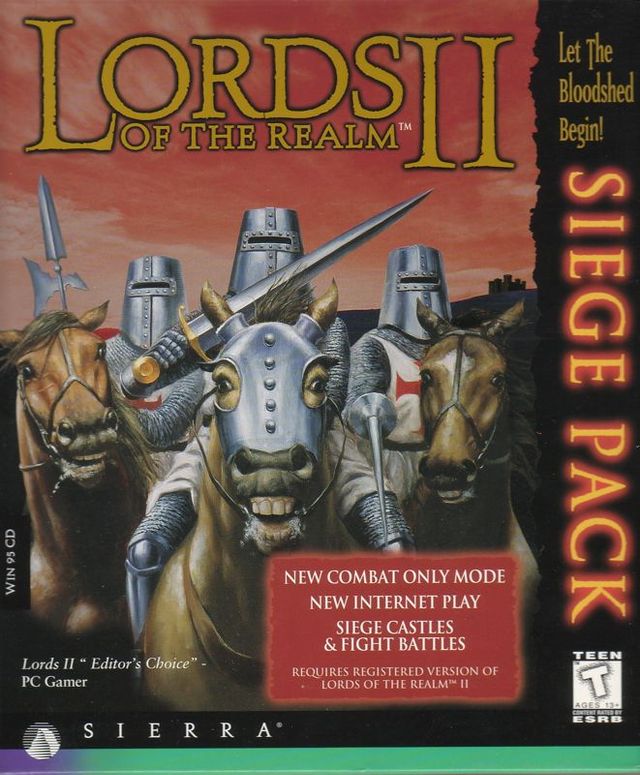 Game cover: Lords of the Realm II: Siege Pack