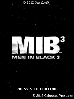 Game cover: MIB³: Men in Black 3