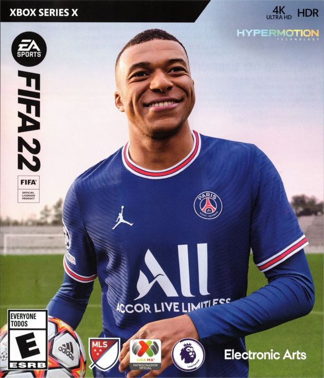 Game cover: FIFA 22