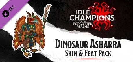 Game cover: Idle Champions of the Forgotten Realms: Dinosaur Asharra Skin & Feat Pack