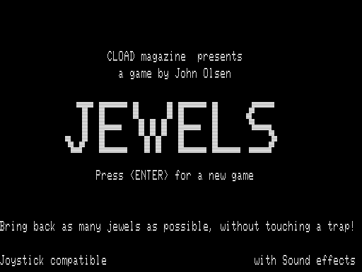 Game cover: Jewels