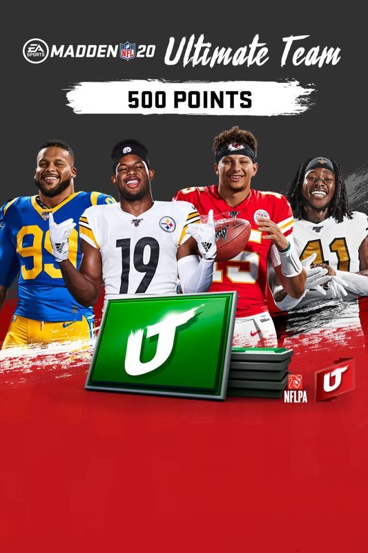 Game cover: Madden NFL 20: 500 Madden Ultimate Team Points