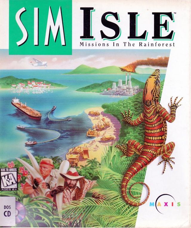 Game cover: SimIsle: Missions in the Rainforest