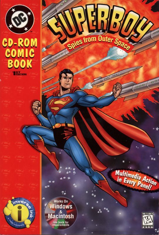 Game cover: Superboy: Spies from Outer Space