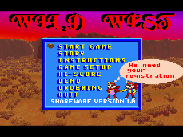 Game cover: Skunny: In The Wild West
