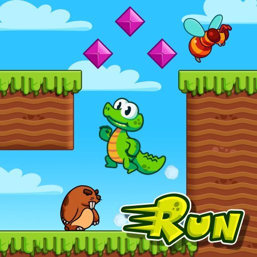 Game cover: Croc's World Run